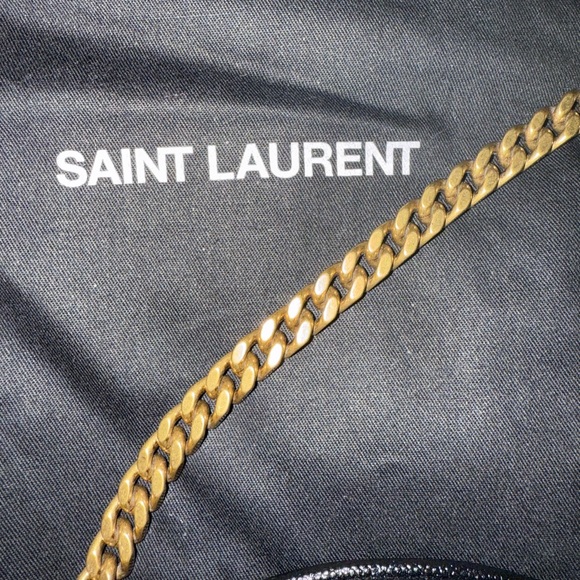 Saint Laurent YSL Round Quilted Grain de Poudre Crossbody Bag - Picture 3 of 5